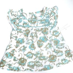 TU Rosie Pope baby shirt 12 months turquoise av